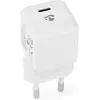 Image de Nedis Chargeur secteur 1.5 / 2.0 / 2.5 / 3.0 A Nombre de sorties : 1 USB-C  30 W Automatique (30 W, 1 portion), Chargeur USB, Blanc