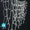Image de NEDIS Guirlande stalactites lumineuses wi-fi intelligentes à led blanc froide 400 led's 8m android / ios