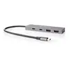 Image de Nedis Hub Usb Uhubu3450at Usb-c 3.2 Gen 2 M-2x Usb-a/2x Usb-c F 4 Ports Alimenté Par Usb 10 Gbps
