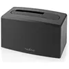Image de Nedis Station d'accueil pour disque dur USB 3.2 Gen1 USB Type-A 1 disque dur 2.5 / 3.5 " USB 3.2 (USB-A), Station d'accueil + hub USB, Noir