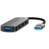 Image de Nedis Hub Usb Ccgb61210gy01 Usb-a M-4x Usb-a F 4 Ports Usb 2.0/3.2 Gen 1 Alimenté Par Usb