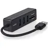 Image de Nedis Hub USB USB-A mâle 3x USB A femelle 5-Port port(s) USB 3.2 Gen 1 Alimentation ü (USB-A, 5 ports), Station d’accueil + hub USB, Noir