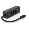 Image de Nedis Ccgb64250bk01 Hub Usb Usb-c M-3x Usb-a F 5 Ports Usb 3.2 Gen 1 Alimenté Par Usb 5 Gbps Avec Lecteur De Carte