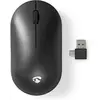 Image de Nedis Souris Sans fil 1200 dpi Nombre de boutons : 3 Ambidextre (Sans fil), Souris, Noir