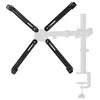 Image de Bras de Support VESA Adaptateur pour Moniteur 13 à 27 pouces Nedis Noir
