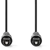 Image de Câble audio optique | Nedis | CAGL25000BK10 |1.00 m