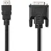 Image de Nedis Câble Hdmi Ccgl34800bk20 Hdmi-dvi-d 24+1 Broches Mâle 1080p Nickelé 2 M