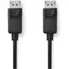 Image de Nedis Câble DisplayPort DisplayPort mâle DisplayPort mâle 4K@60Hz Nickelé 3.00 m (3 m), Câble vidéo, Noir