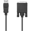 Image de Nedis Câble DisplayPort DisplayPort mâle DVI-D 24+1 broches mâle 1080p Nickelé 2.00 m (2 m), Câble vidéo, Noir