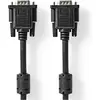 Image de Nedis Câble VGA VGA mâle VGA mâle Nickelé Résolution maximale : 1280x768 3.00 m R (3 m), Câble vidéo, Noir