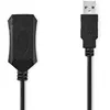 Image de Nedis Câble USB actif USB 2.0 USB-A Mâle USB-A Femelle 10.0 m