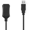 Image de Nedis Câble USB actif USB 2.0 USB-A Mâle USB-A Femelle 20.0 m
