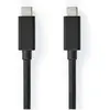 Image de Nedis Câble USB USB 3.2 Gen 2x2 USB-C  mâle USB-C  mâle 100 W 4K@60Hz 20 Gbps Ve (2 m, USB 3.2 Gen 2, 100 W), Câble USB