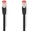 Image de Nedis Câble Réseau Cat5e Ccgl85221bk025 S/ftp Lszh 0.25 M