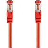Image de Nedis CAT6 Network Cable RJ45 M RJ45 M 10.0m Round LSZH Red Label (S/FTP, CAT6, 10 m), Câble réseau