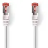 Image de Nedis Modèle du produit : Câble réseau CAT6 RJ45 Male RJ45 Male S/FTP 0.25 m Intérieur Rond LSZH Blanc Boîte