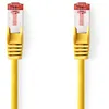 Image de Nedis Câble réseau CAT6 RJ45 Male RJ45 Male S/FTP 0.25 m Rond LSZH Jaune Label