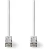 Image de Nedis Câble réseau Cat 8.1 S/FTP RJ45 mâle RJ45 mâle 15.0 m Rond LSZH / PVC Blanc (S/FTP, CAT8.1, 15 m), Câble réseau