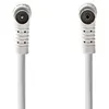 Image de câble Coax Nedis CSGL40120WT100 Blanc