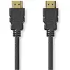 Image de Nedis Câble HDMI ultra haut débit - HDMI mâle - HDMI mâle - 8K@60Hz - 48 Gbps - 1.00 m - Ru (1 m), Câble vidéo, Noir