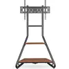 Image de Nedis Support TV au sol 37 - 75 " poids maximum supporté par l'écran : 40 kg Design Bauhaus (40 kg, 37" - 75"), Pied TV, Noir