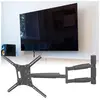 Image de Nedis Vollbewegliche-TV-Wandhalterung (Mur, 60 kg, 13" - 86"), Support mural pour TV, Noir
