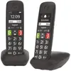 Image de Gigaset E290M - Vaste telefoon - DECT-set DUO - Zwart, Téléphone, Noir