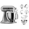 Image de KitchenAid Artisan 5KSM175PSECU - Robot pâtissier - 300 Watt - contour argent