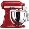 Image de Robot pâtissier multifonction à tête inclinable 4.8 l Artisan KitchenAid rouge e - Kitchenaid - Rouge - Inox