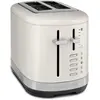 Image de KitchenAid 5KMT2109EPL Grille-pain manuel 2 tranches Porcelain White, Grille-pain, Argent, Blanc, Noir