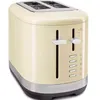 Image de Grille-pains 2 fentes 980w beige crème Kitchenaid 5KMT2109EAC
