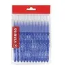Image de Stabilo - recharge schoolpack - lot de 12 feutres de coloriage- bleu