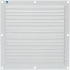 Image de Grille à persienne 436 largeur 250 mm hauteur 250 mm époxy blanc RAL 9010 RENSON 8713