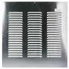 Image de Grille à persienne 436 RENSON 500 x 500 mm - anodisé argent - 45005001