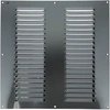 Image de Grille estampée 436 largeur 500 mm hauteur 500 mm anodisé argent RENSON 8343