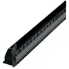 Image de Entrée d'air alu extérieure 471/3 RENSON 475 mm - Noir ral 9005 - 00047138