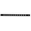 Image de Grille glissière 475 x 22 mm noir RENSON 10443