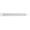 Image de Grille plate 488 475x30mm blanc - RENSON - 10446