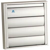 Image de Grille de hotte 210 x 210 mm aluminium blanc RAL9010 RENSON 9071