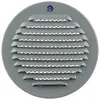 Image de Grille ronde 435R 100 mm aluminium gris RENSON 17471