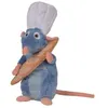 Image de Peluche Disney Remy avec toque et baguette 25 cm