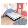 Image de ensemble sommier et matelas - paris - 160 x 200 - ressorts - sommier a lattes