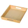 Image de Plateau en bois Rectangle 25 x 35 cm