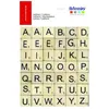 Image de 42 Lettres majuscules - Bois - 2x2cm