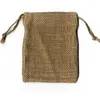 Image de 4 Sachets de toile de jute 9 x 11,5 cm