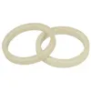 Image de 2 bracelets en bois ronds 6,8 cm