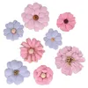 Image de 8 Fleurs papier - Lovely Swan