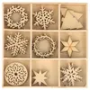 Image de 27 mini décorations en bois - Joyeux Noël