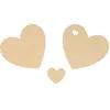 Image de 40 Silhouettes - On se marie - Coeur - Bois