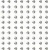 Image de 80 Perles autocollantes - On se marie - Argent